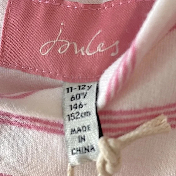 Joules Lucy Mock Layer Long Sleeves Dress with Sequin Rainbow - Picture 5 of 11